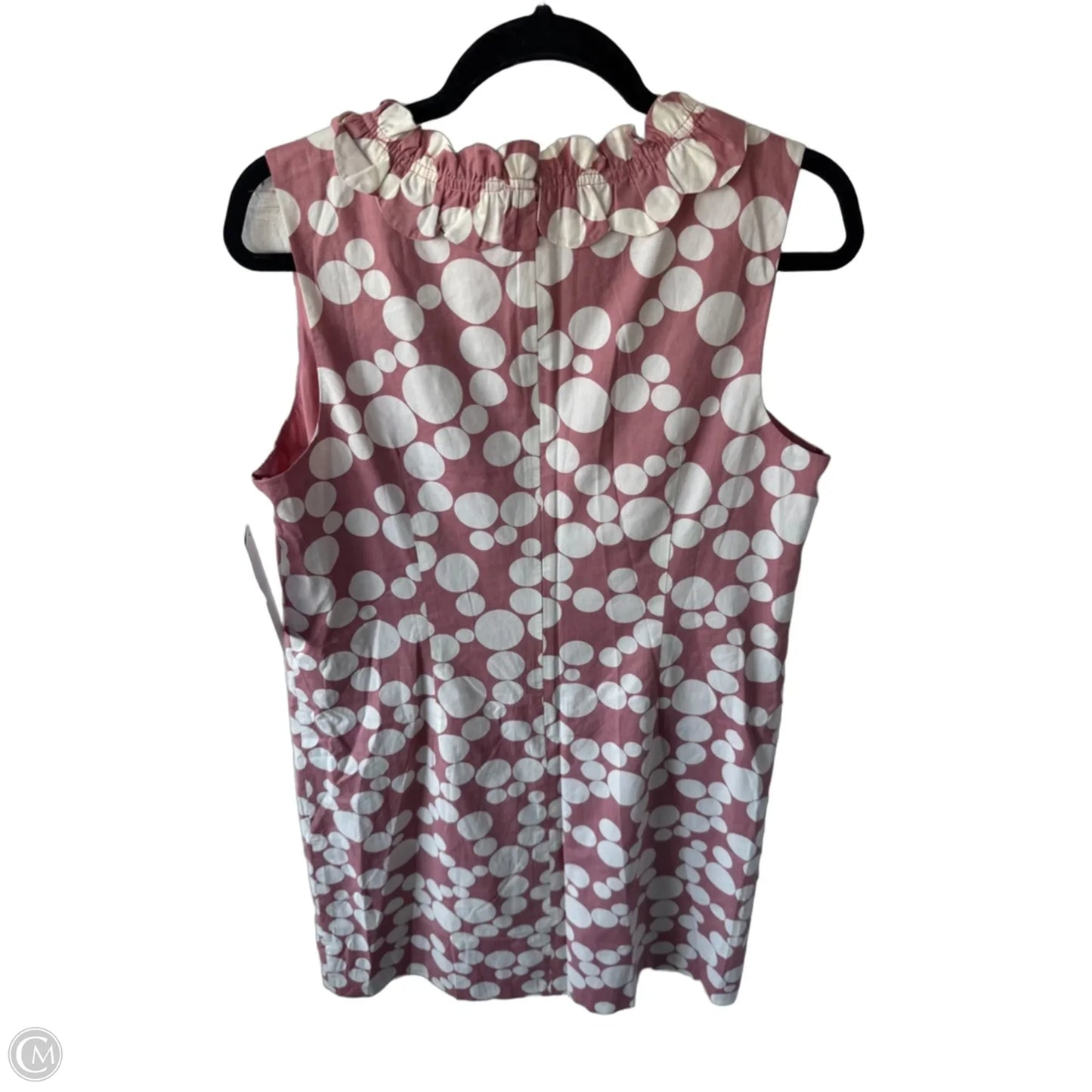 Dress Work By Talbots In Pink & White, Size: L