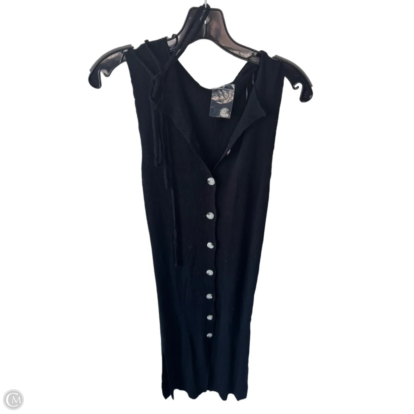 Dress Casual Midi By Final Touch In Black, Size: S