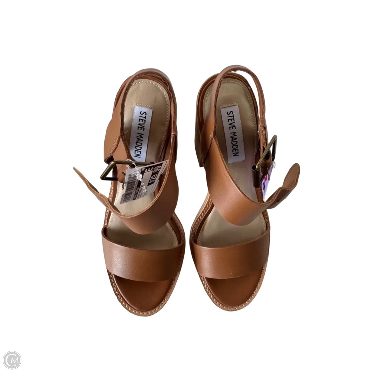 Shoes Heels Block By Steve Madden In Brown, Size: 7