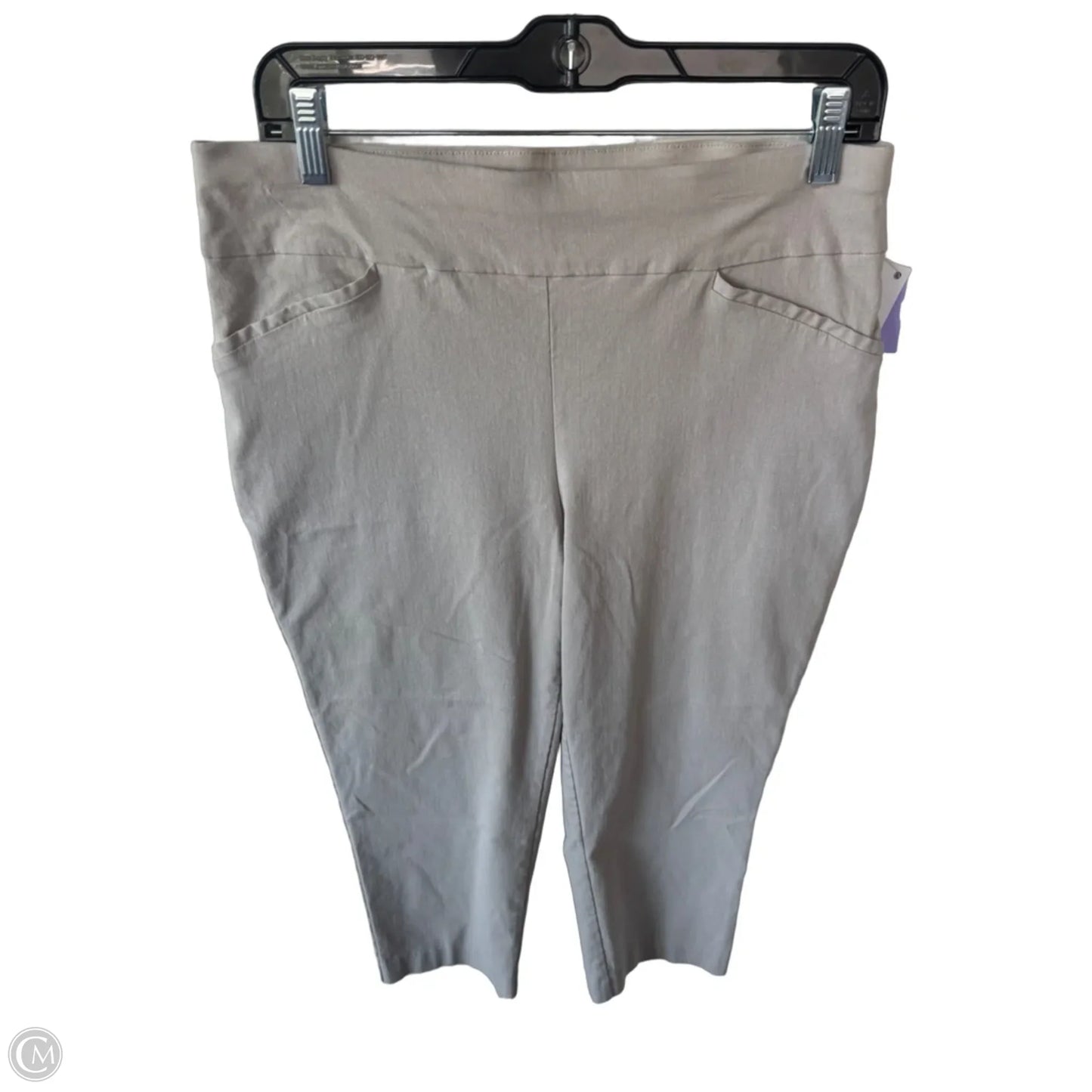 Capris By Chicos In Tan, Size: 8