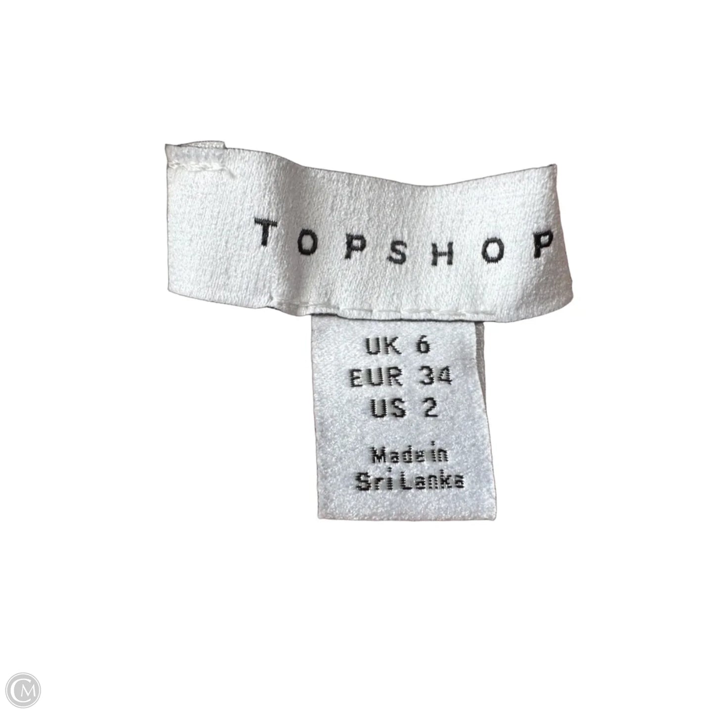Shorts By Topshop In Grey & Pink, Size: 2