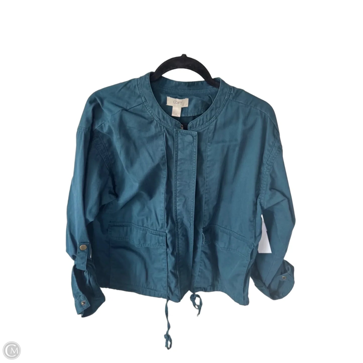 Jacket Other By Loft In Green, Size: L