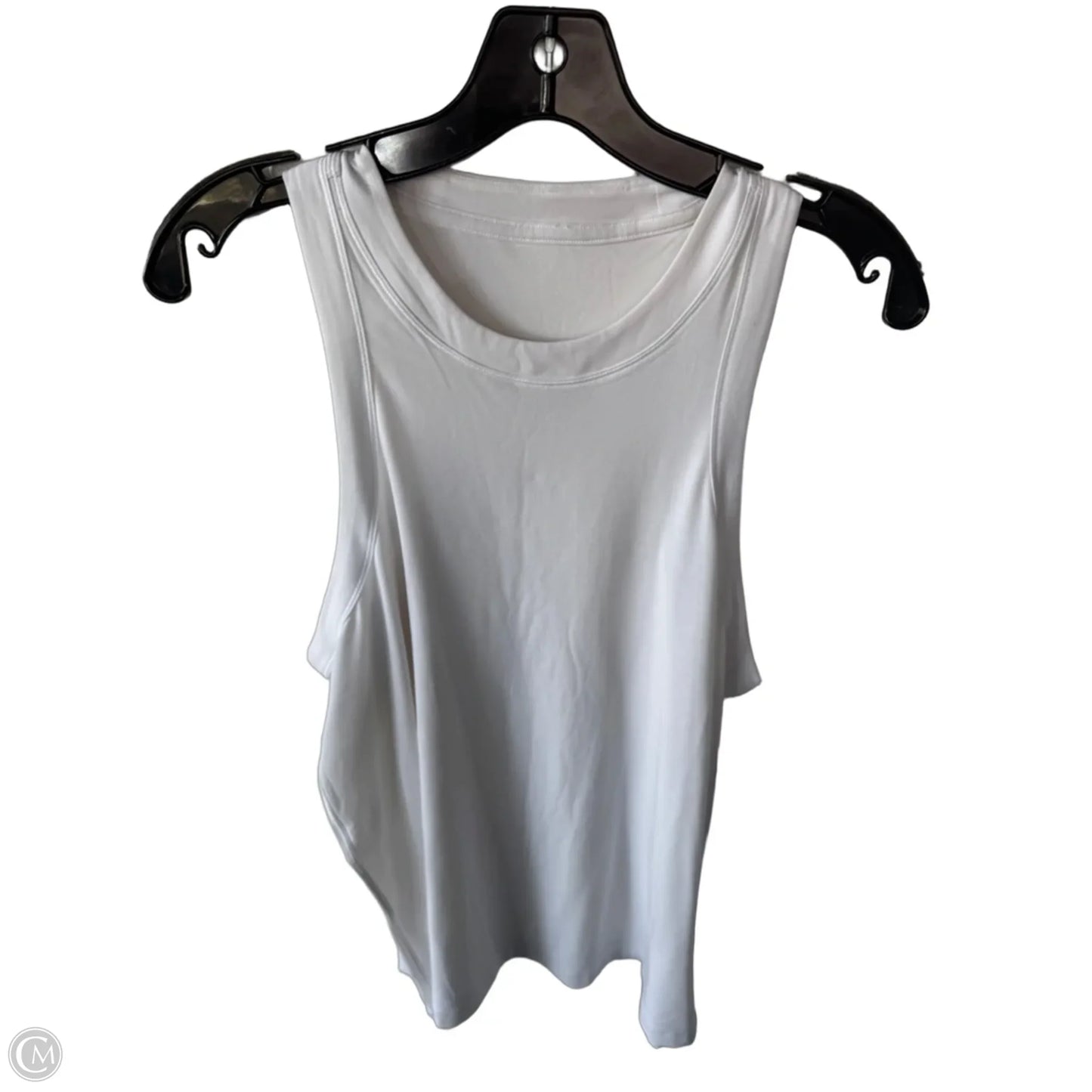 Athletic Tank Top By Lululemon In White, Size: M