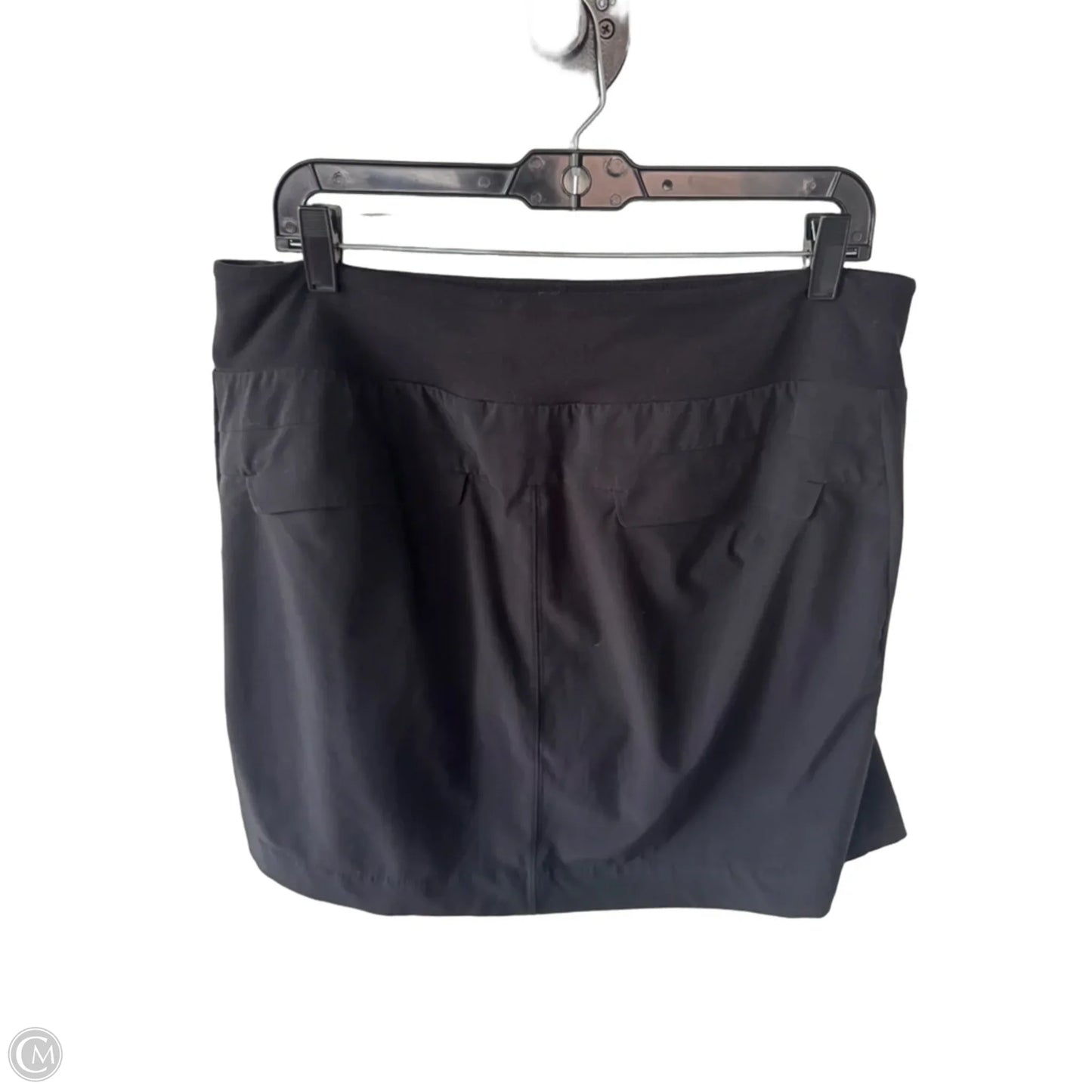 Athletic Skort By Athleta In Black, Size: 14