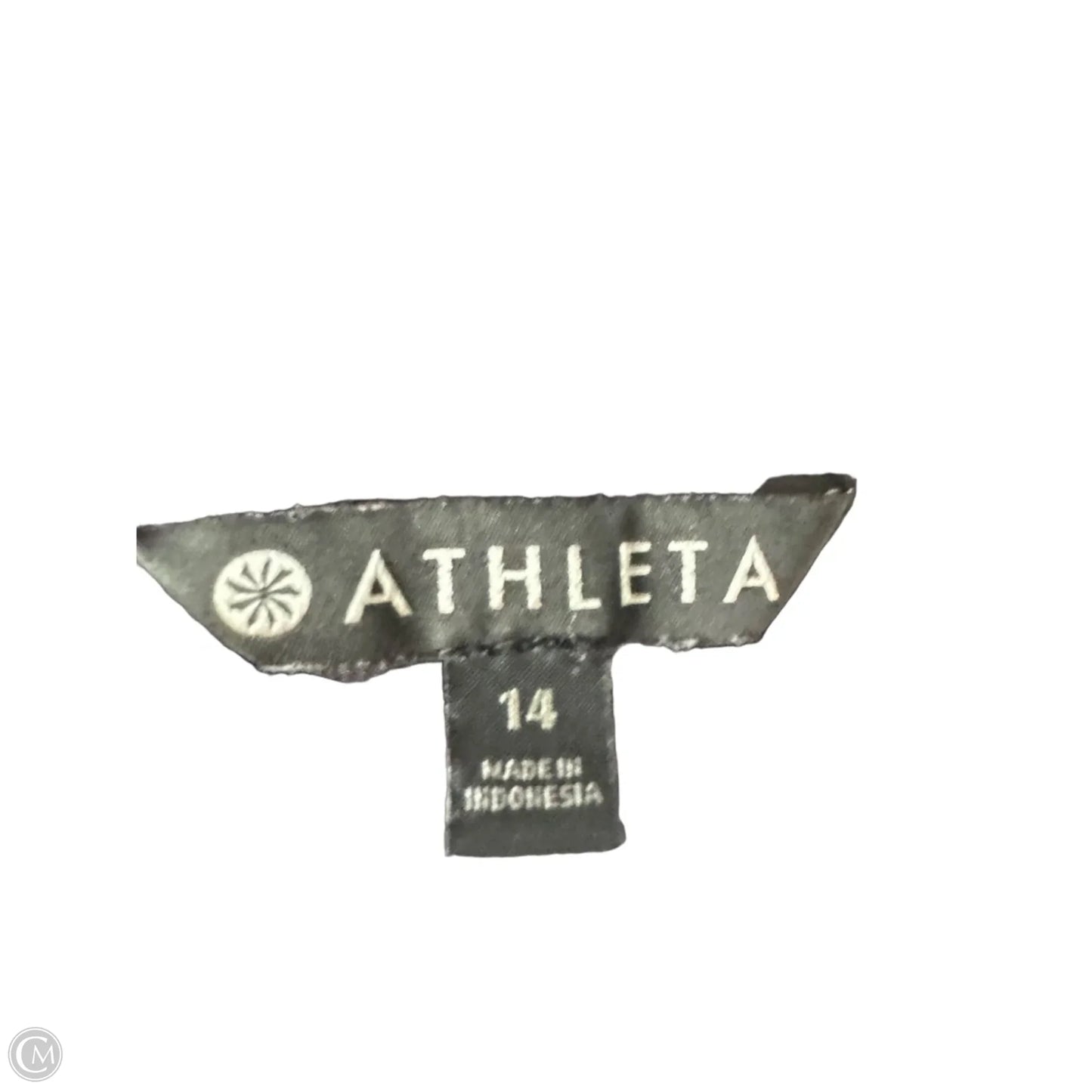 Athletic Skort By Athleta In Black, Size: 14