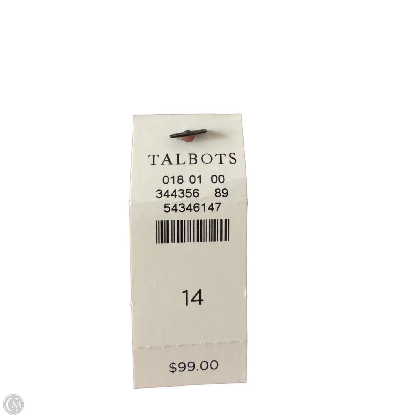 Skirt Midi By Talbots In Black & Red, Size: 14