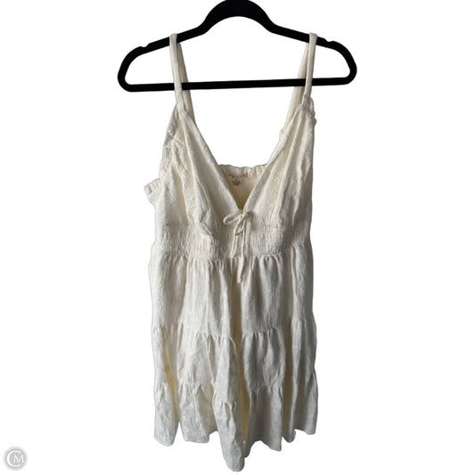 Dress Casual Midi By Torrid In Cream, Size: 2x