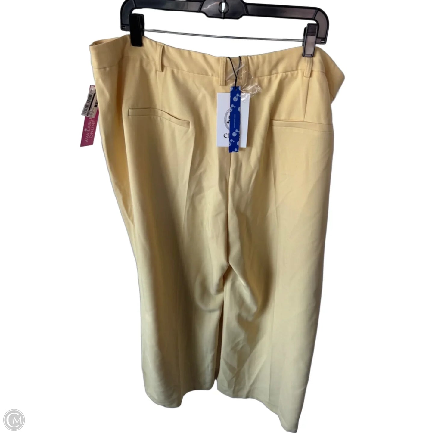 Pants Other By Cider In Yellow, Size: 22