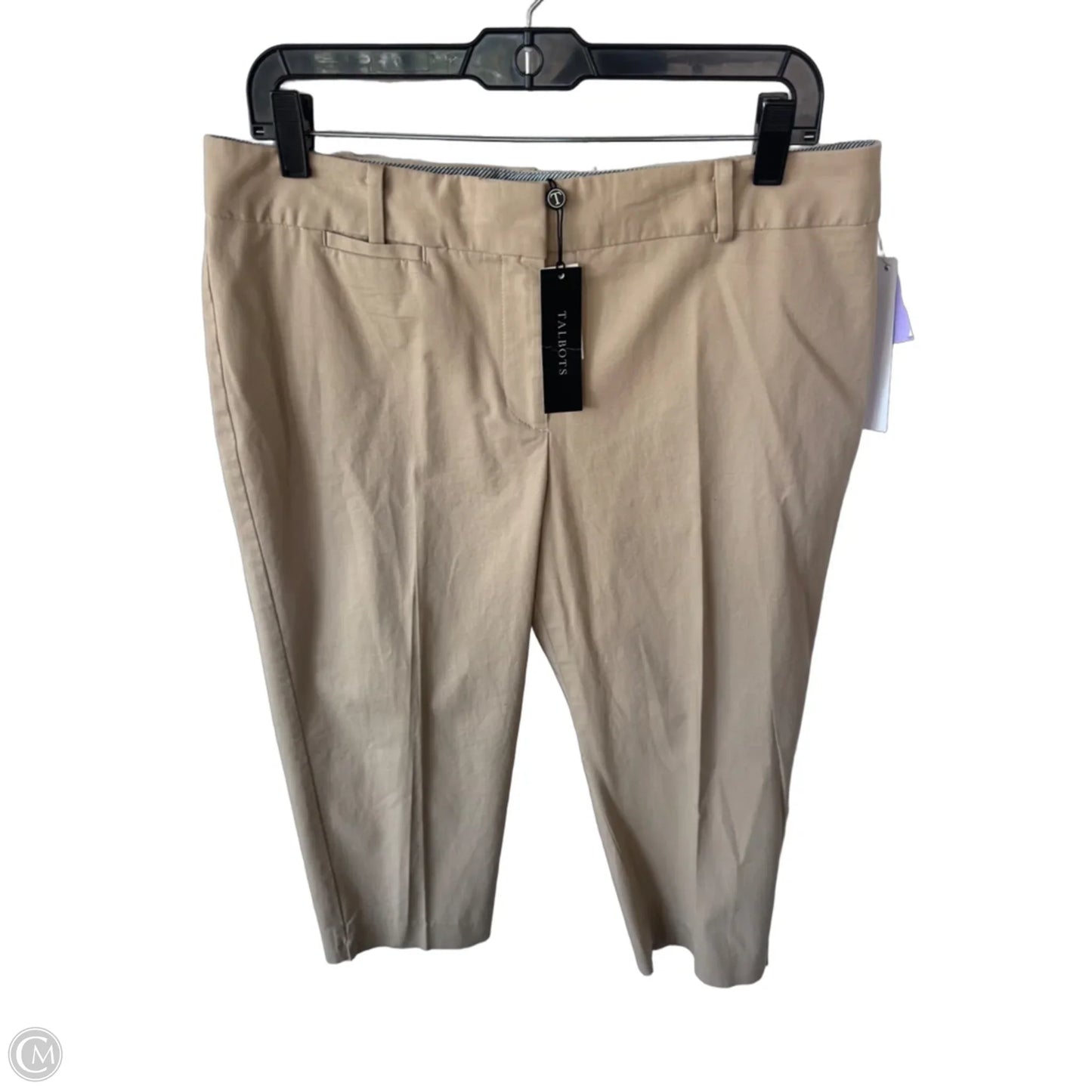 Capris By Talbots In Tan, Size: 12p