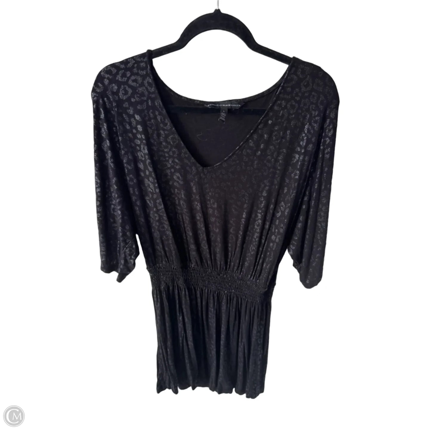 Dress Casual Short By White House Black Market In Black, Size: L