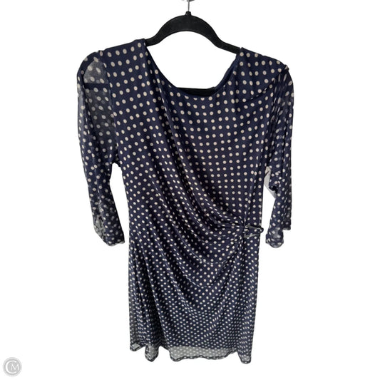 Dress Work By Kate And Lily In Blue & Tan, Size: Xl