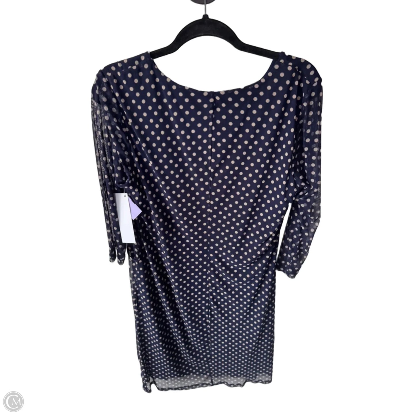 Dress Work By Kate And Lily In Blue & Tan, Size: Xl