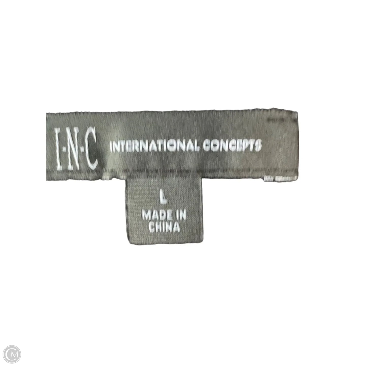 Sweater Cardigan By Inc In Black, Size: L