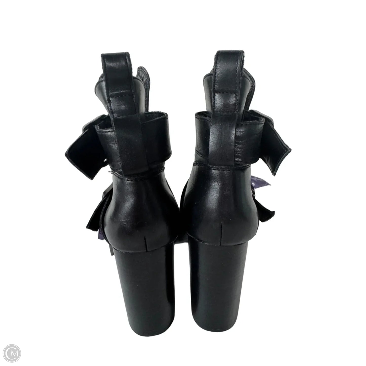 Boots Ankle Heels By Steve Madden In Black, Size: 8