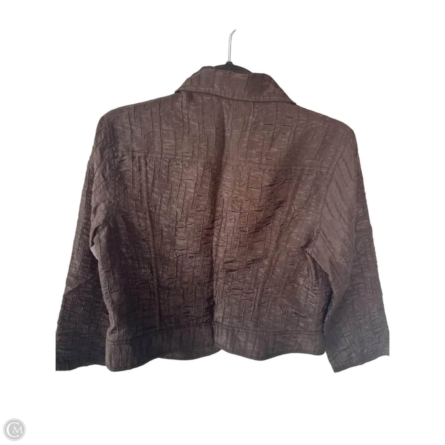 Blazer By Chicos In Brown, Size: M