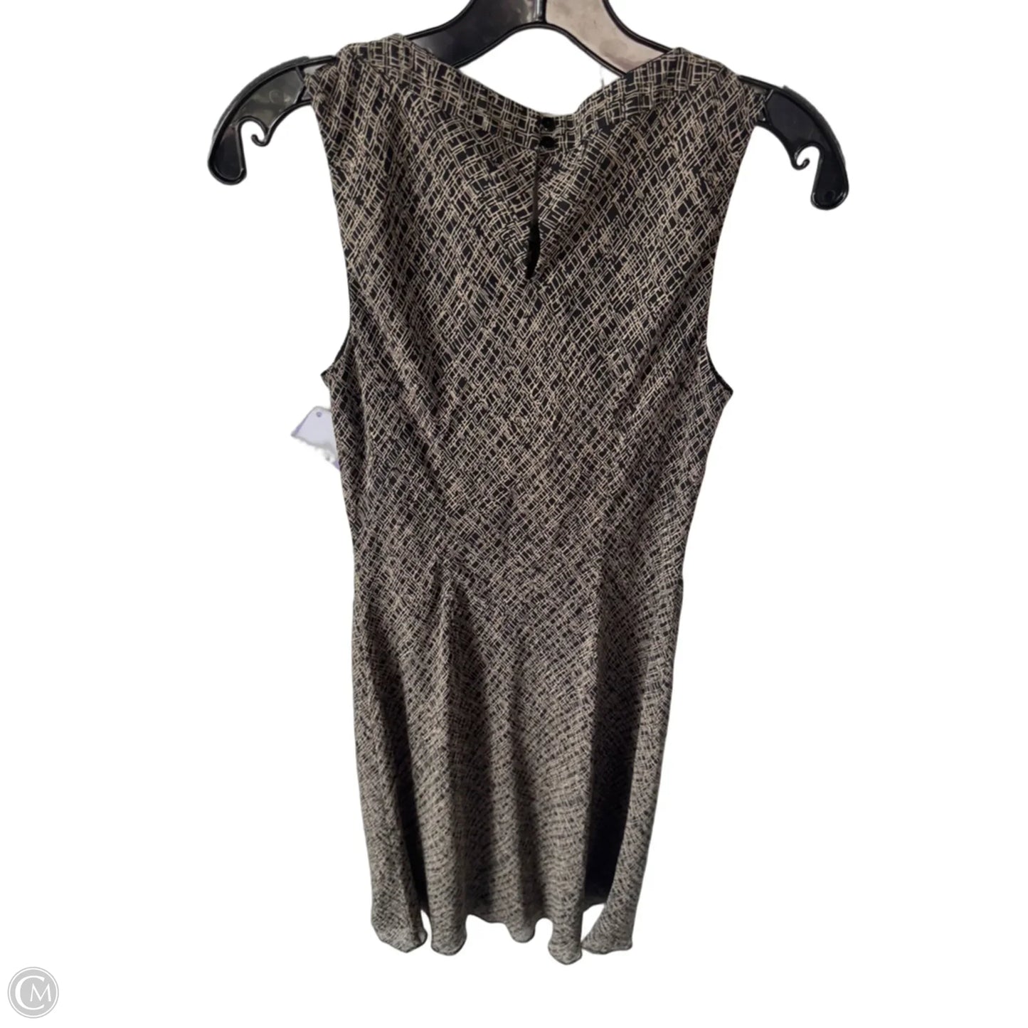 Dress Work By Loft In Black & Tan, Size: Xs