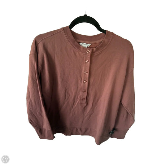 Athletic Sweatshirt Crewneck By Athleta In Red, Size: S