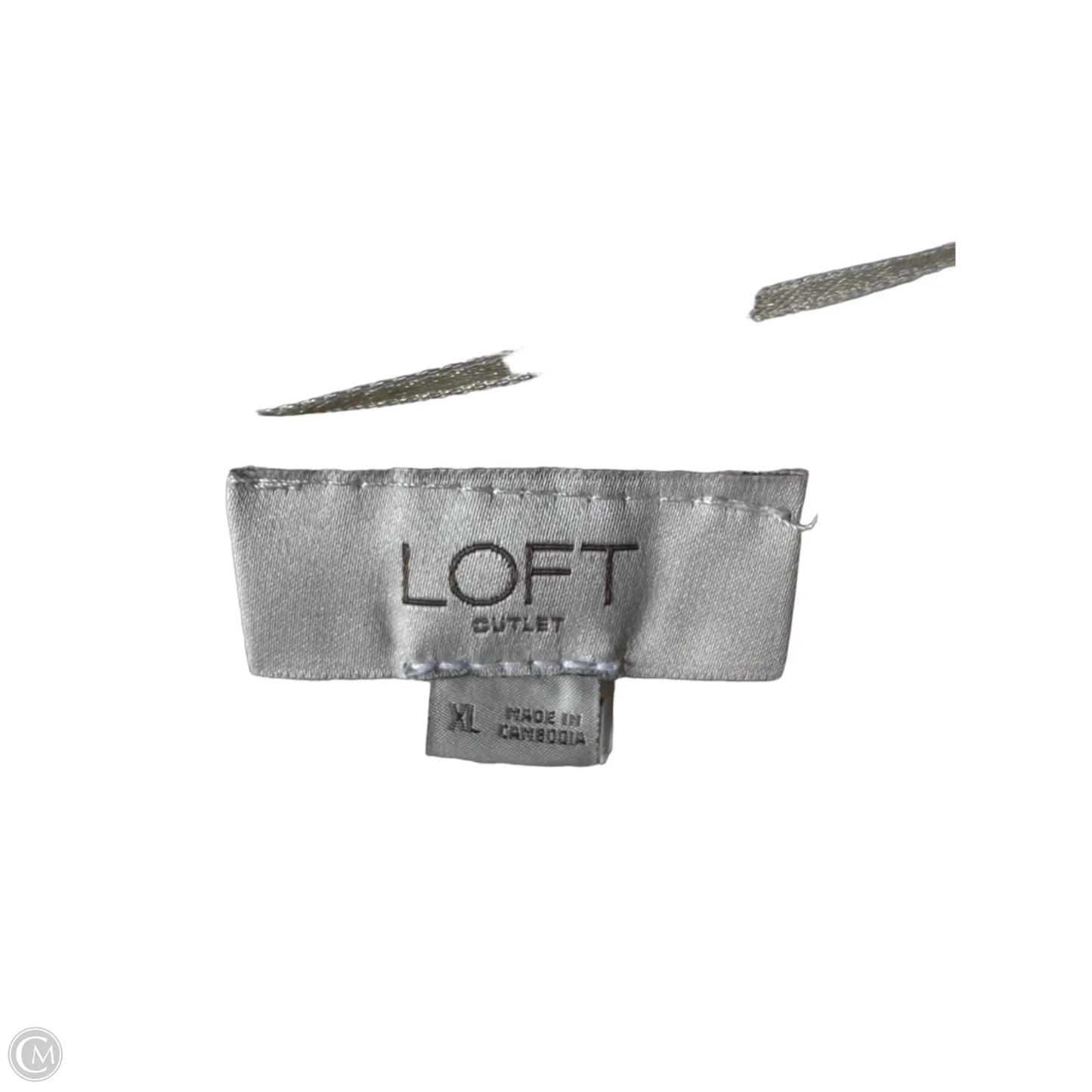 Sweater By Loft In Tan, Size: Xl