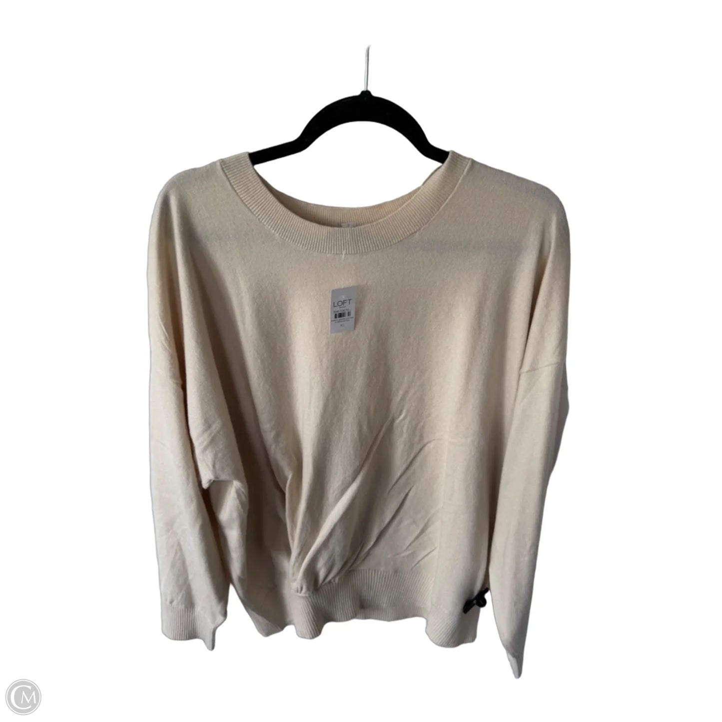 Sweater By Loft In Tan, Size: Xl
