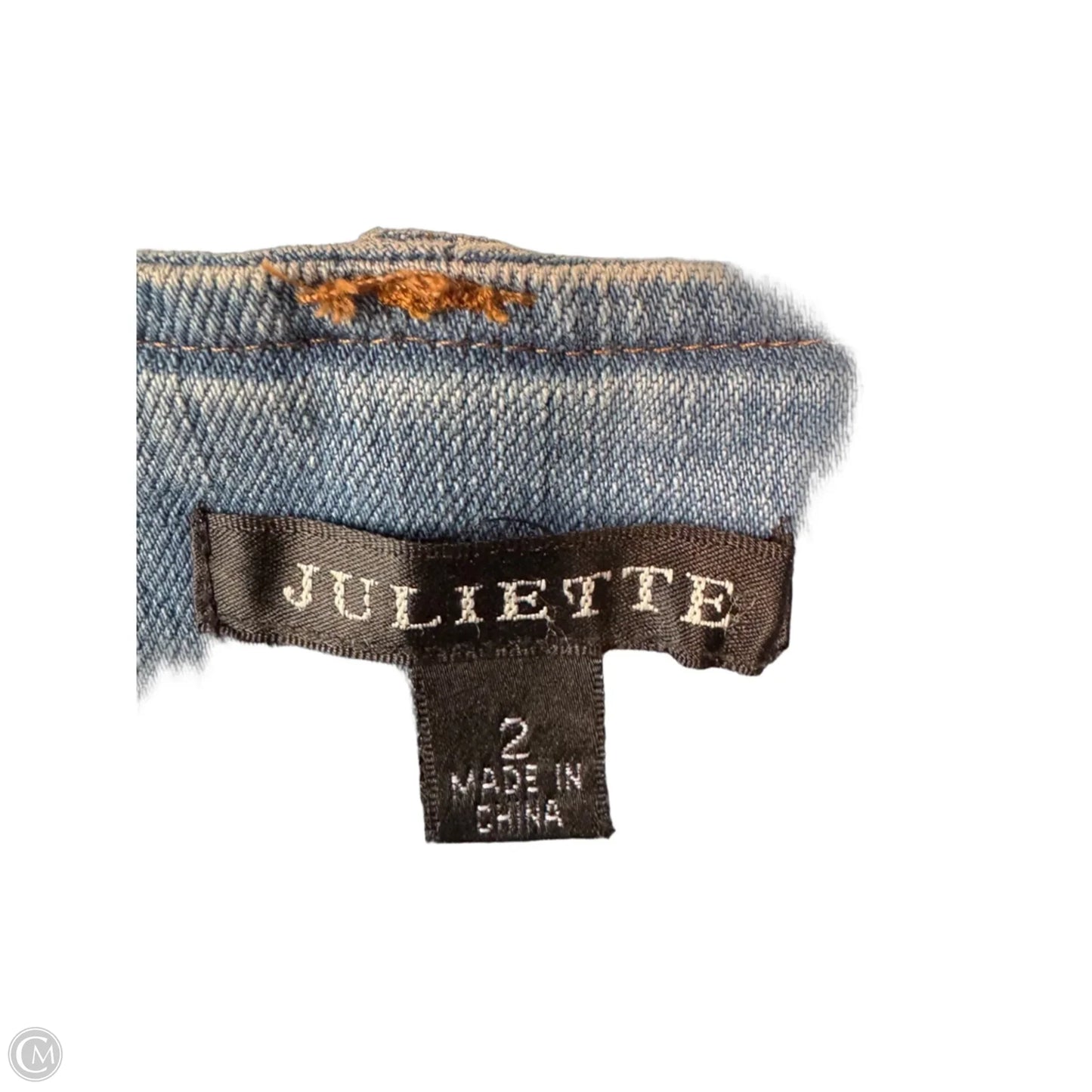 Skirt Maxi By Clothes Mentor In Blue Denim, Size: 2