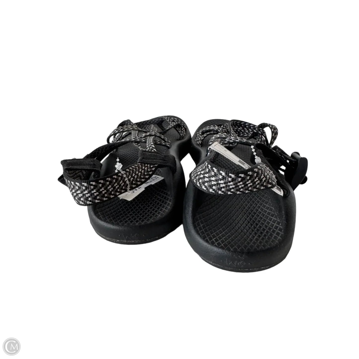 Sandals Flats By Chacos In Black & Grey, Size: 9