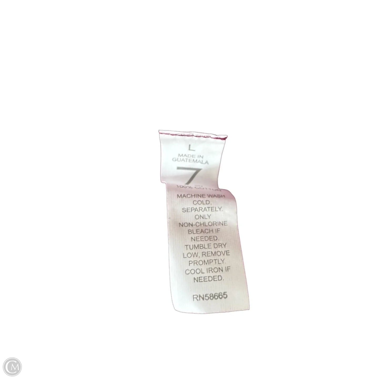 Athletic Top Long Sleeve Crewneck By Zella In Pink, Size: L