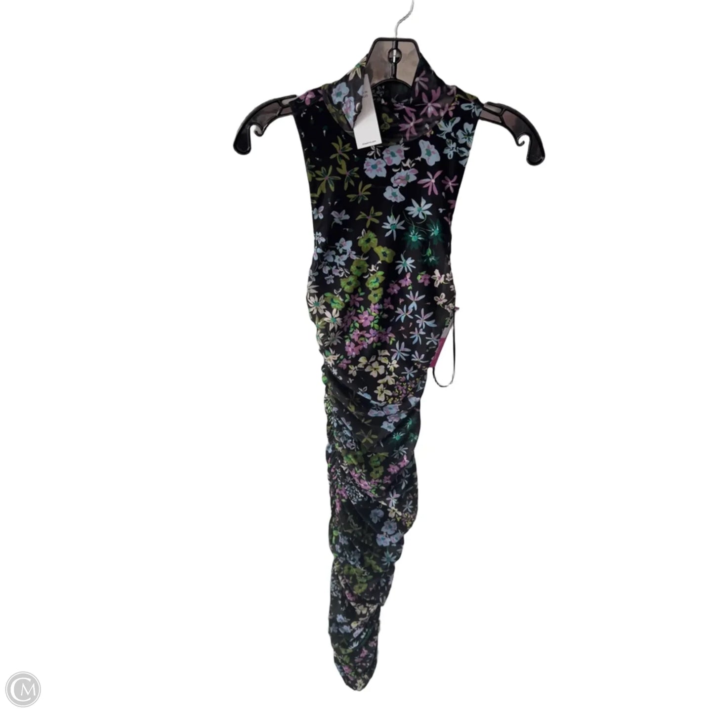 Dress Casual Maxi By Afrm In Black & Blue, Size: S