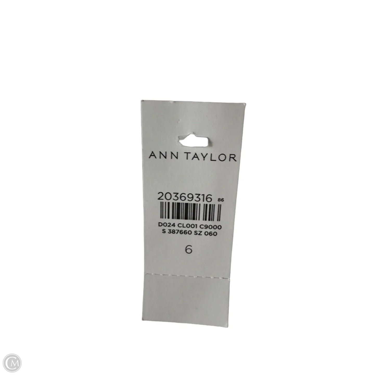 Top Long Sleeve By Ann Taylor In White, Size: S