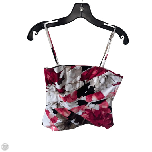 Top Sleeveless By White House Black Market In Brown & Pink, Size: Xs