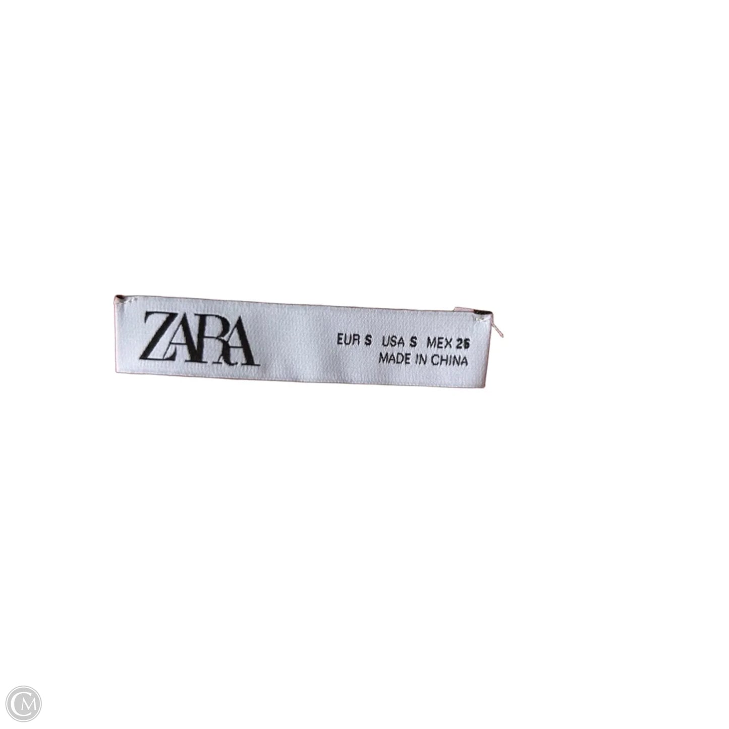 Vest Sweater By Zara In Orange, Size: S