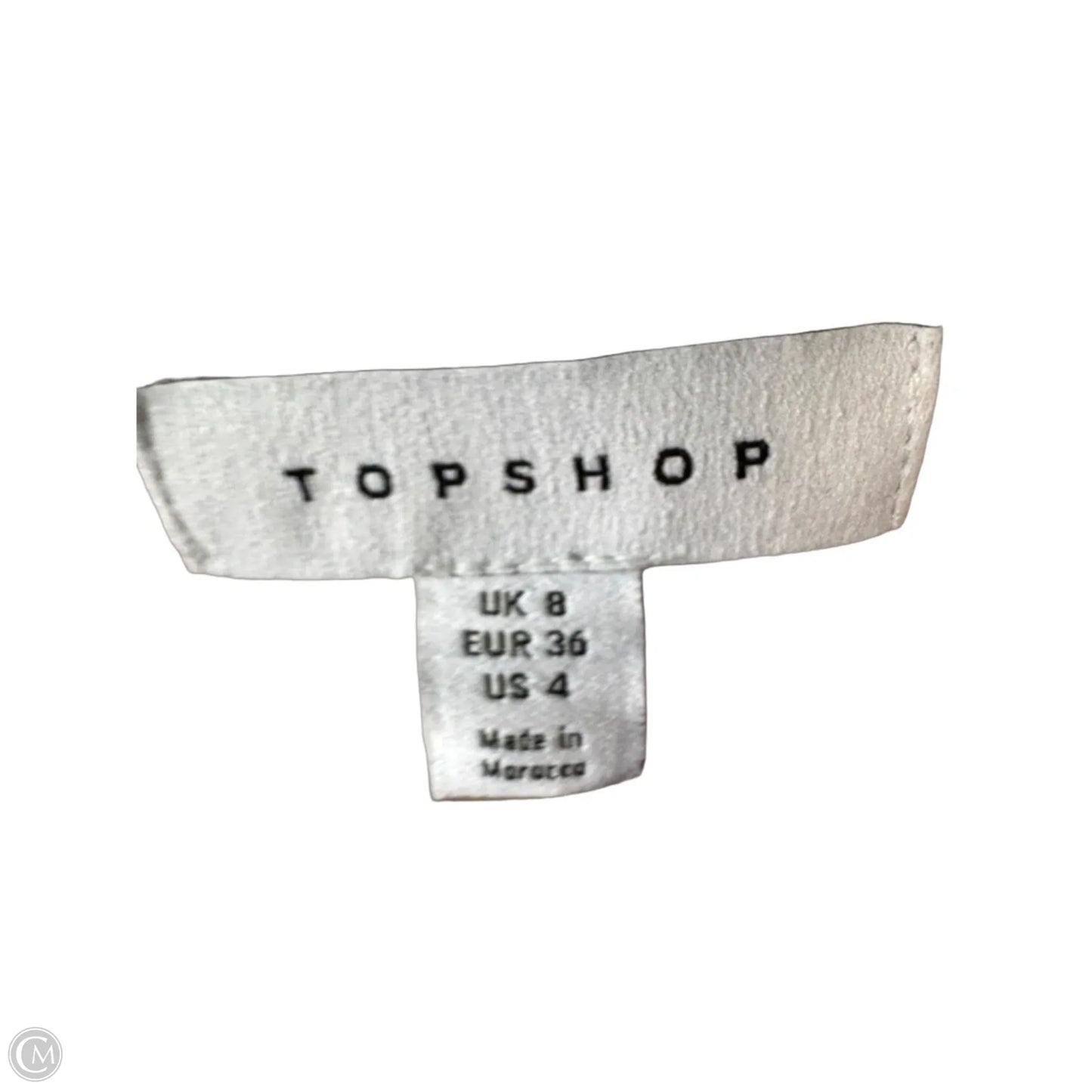 Dress Casual Maxi By Top Shop In Floral Print, Size: S