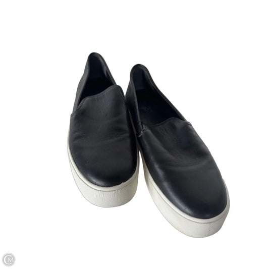 Shoes Sneakers By Vince In Black & White, Size: 7.5