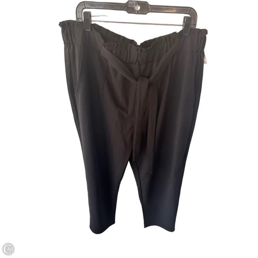 Pants Dress By Clothes Mentor In Black, Size: 20