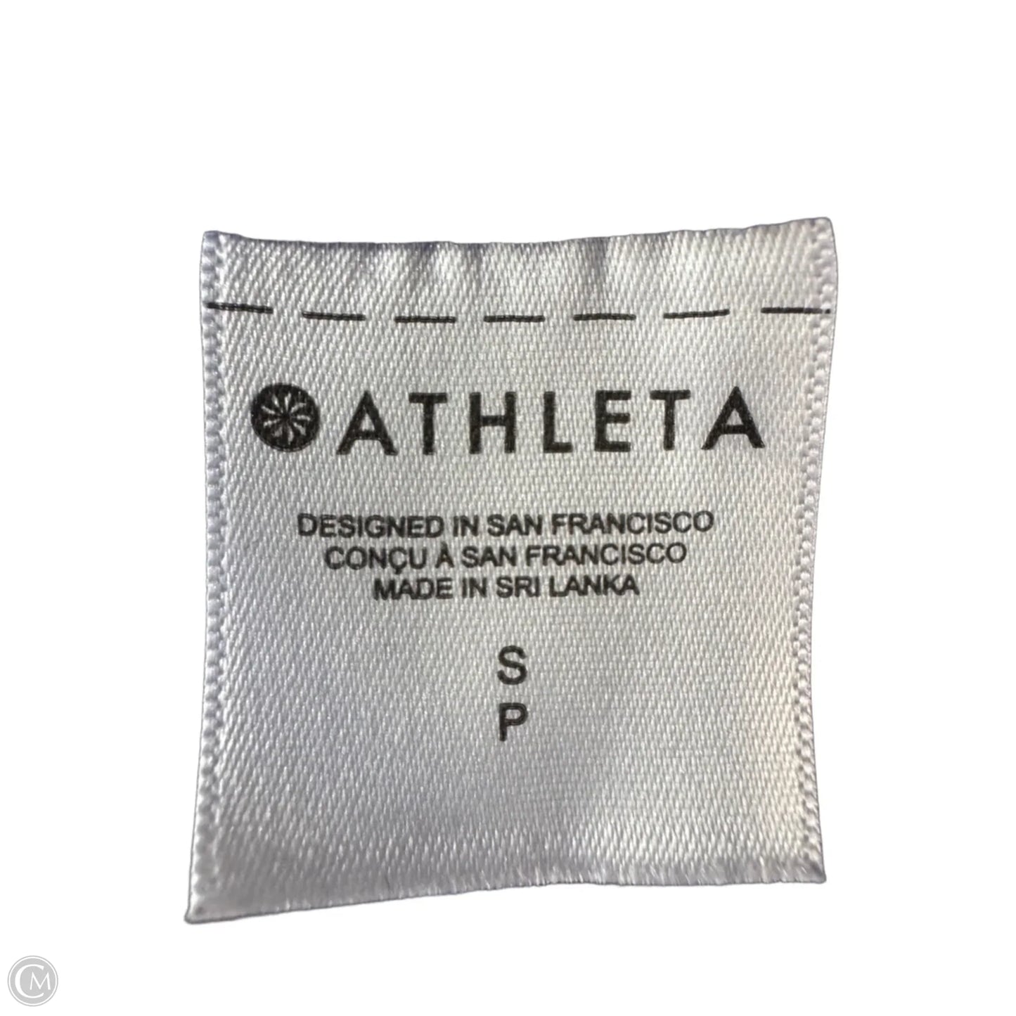 Athletic Top Short Sleeve By Athleta In Purple, Size: S