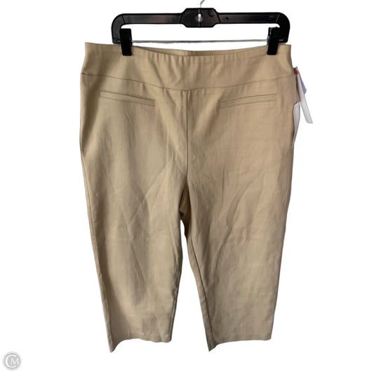 Pants Chinos & Khakis By Wonderly In Tan, Size: 16