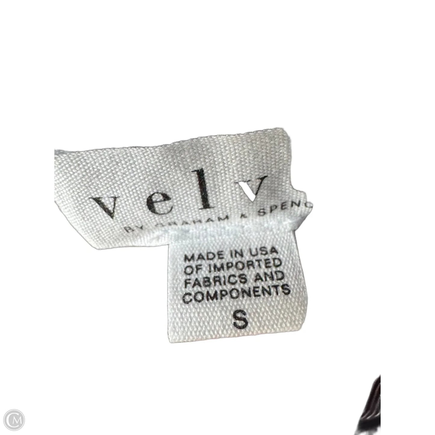 Top Long Sleeve By Velvet By Graham & Spencer In Silver, Size: S