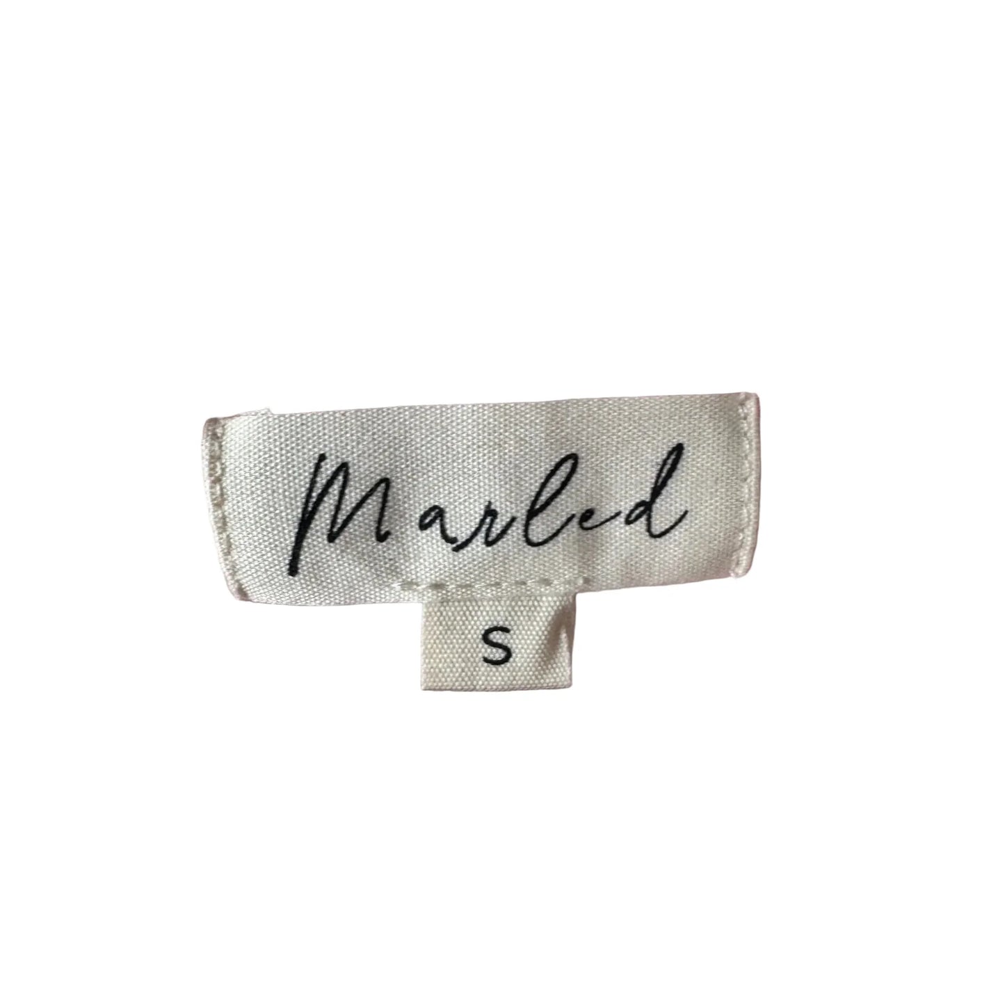 Sweater Short Sleeve By Marled In Pink, Size: S