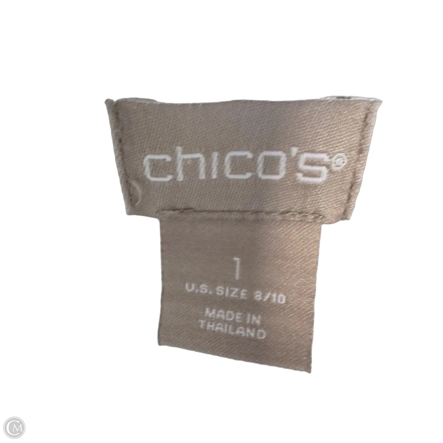 Top Long Sleeve By Chicos In White, Size: M