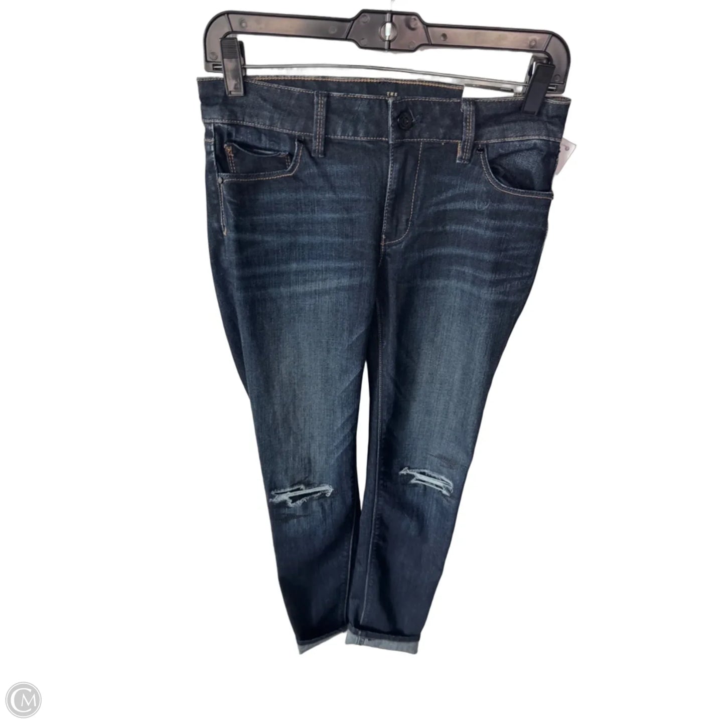 Jeans Skinny By White House Black Market In Blue Denim, Size: 0