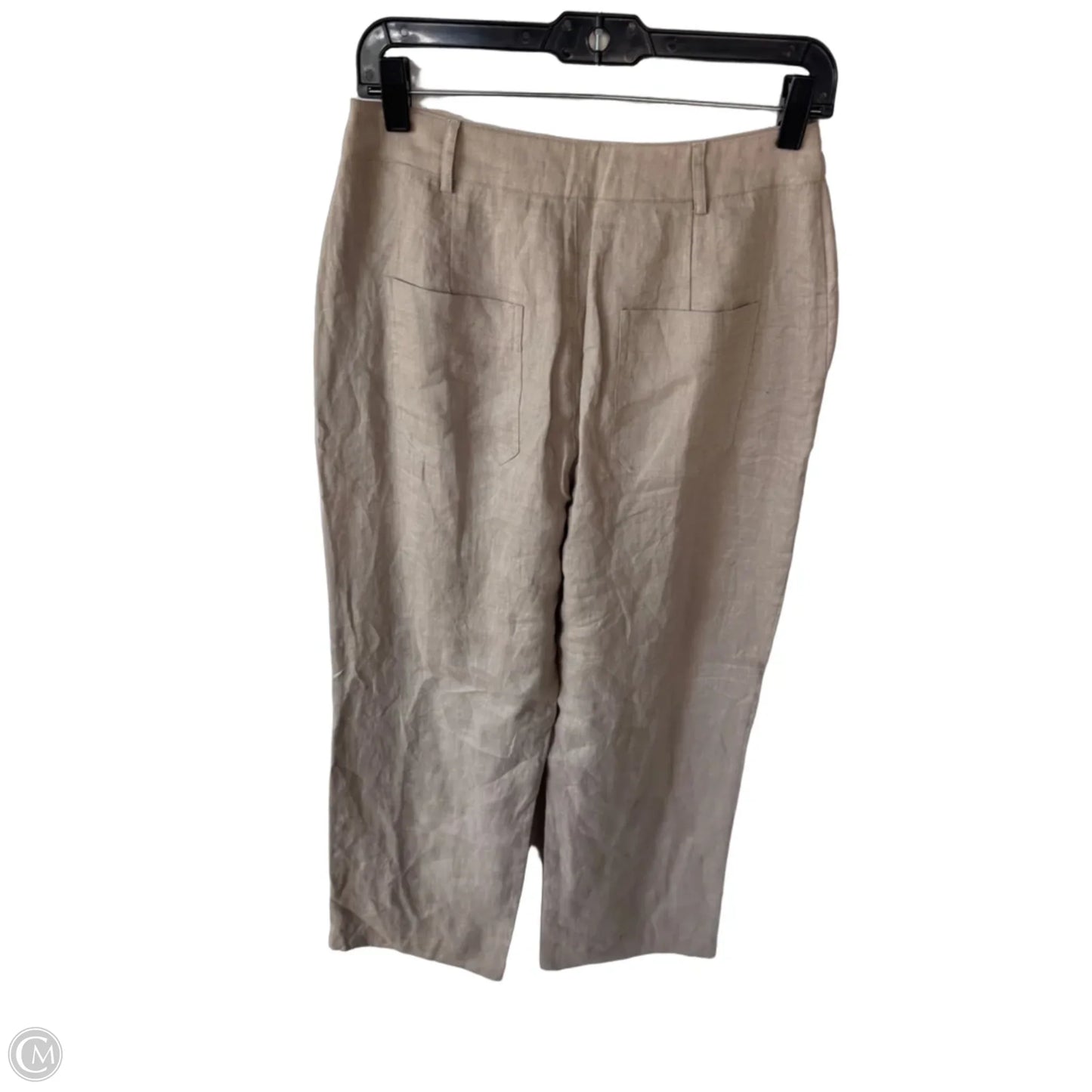 Pants Linen By Clothes Mentor In Tan, Size: 4