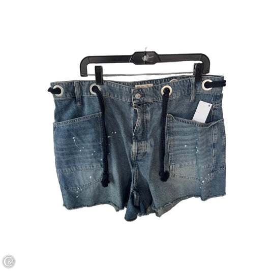 Shorts By Free People In Blue Denim, Size: 16