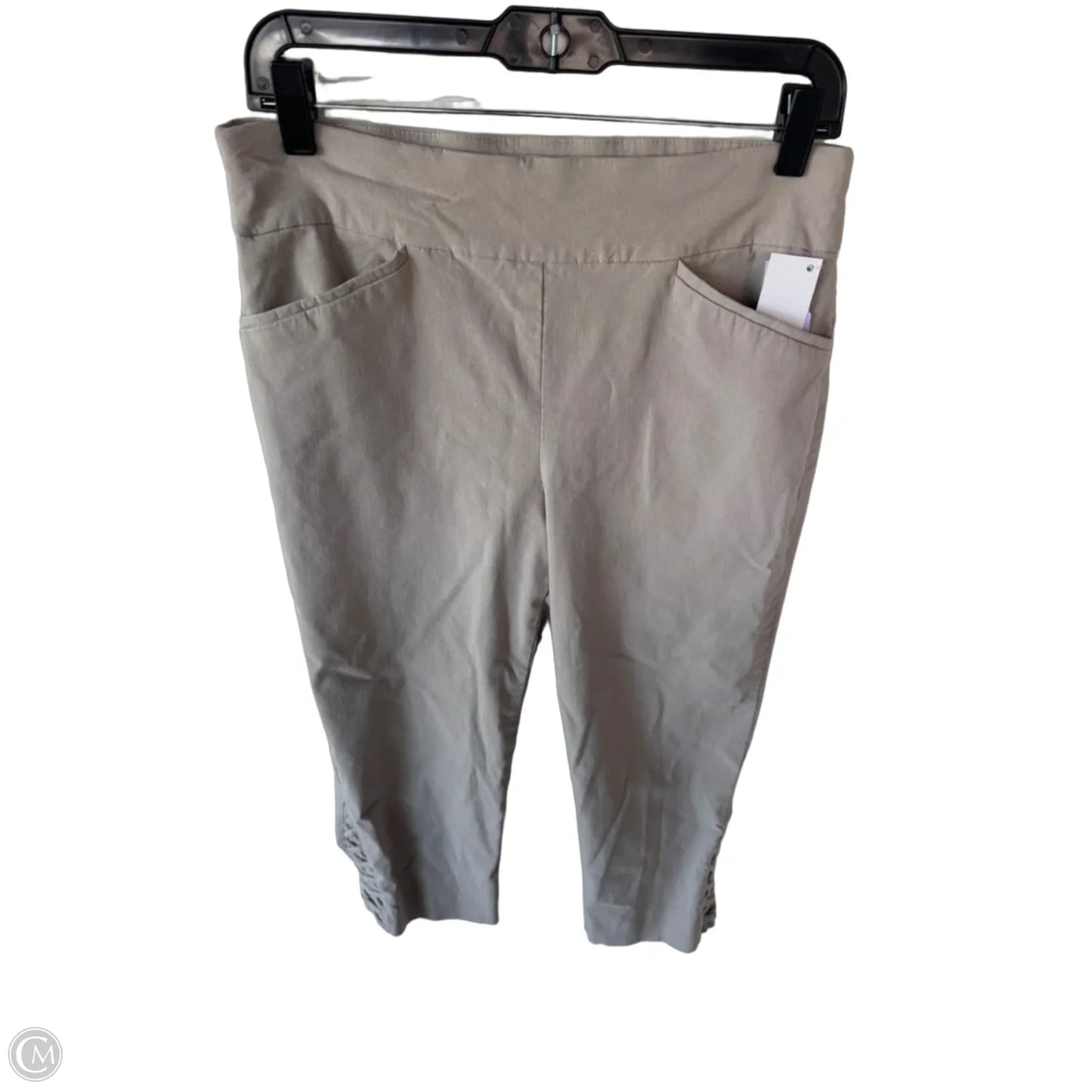Capris By Chicos In Tan, Size: 8