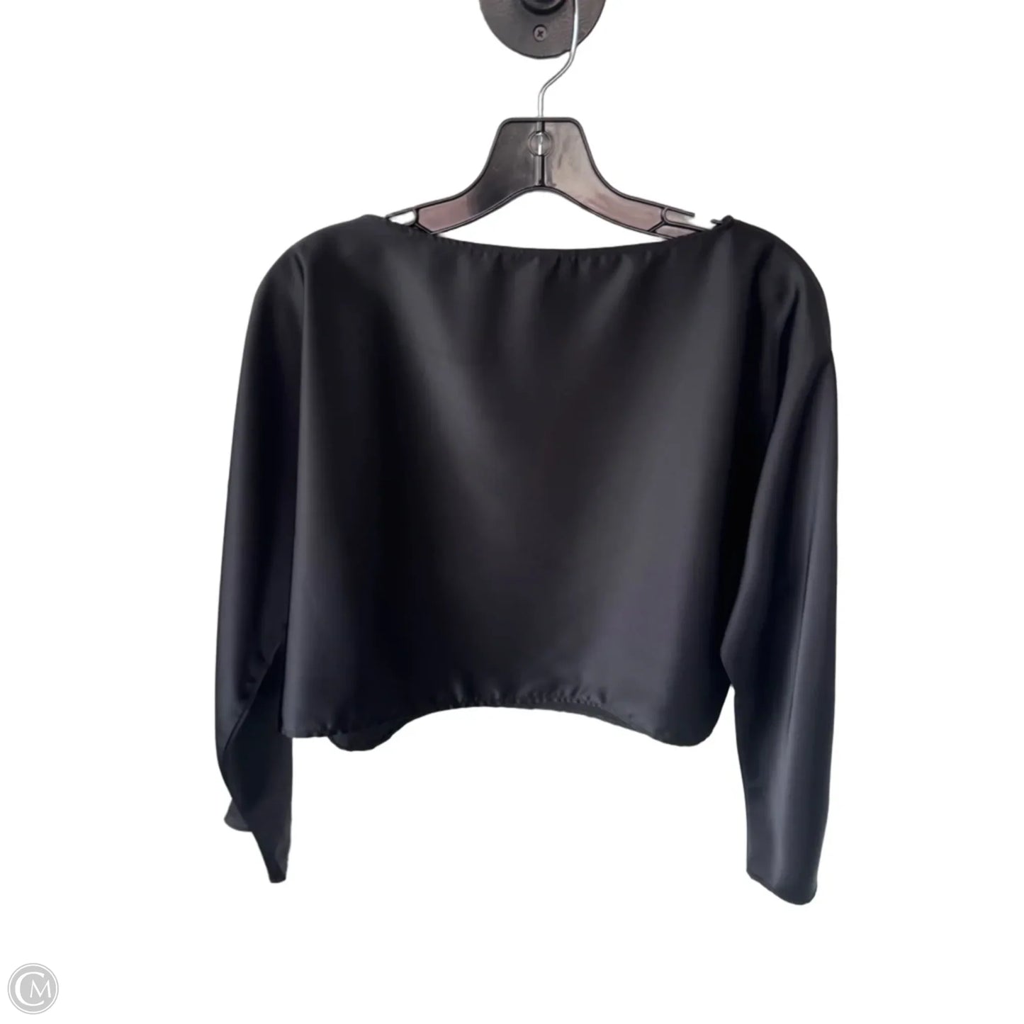 Top Long Sleeve By Antonio Melani In Black, Size: S