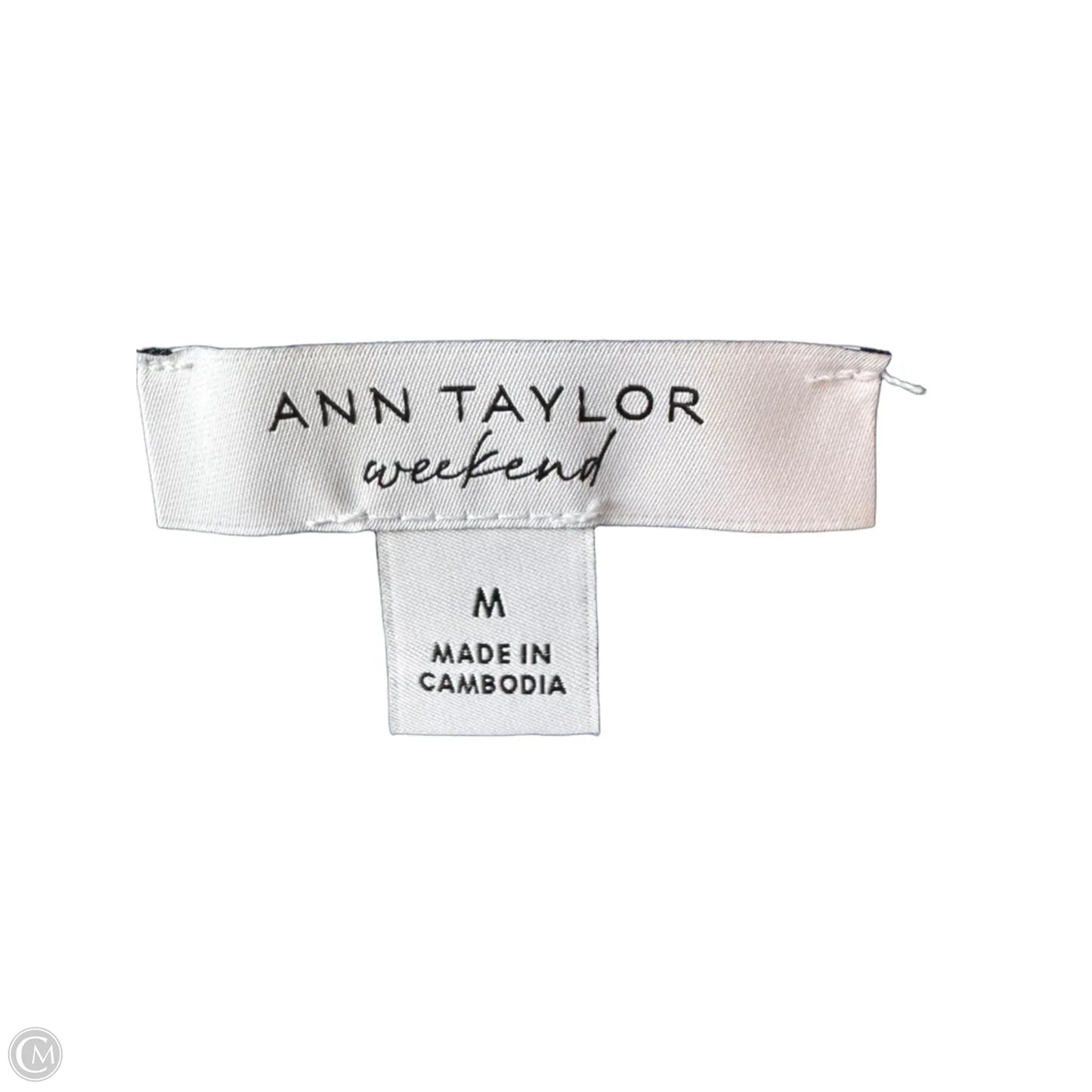 Sweater By Ann Taylor In Blue, Size: M