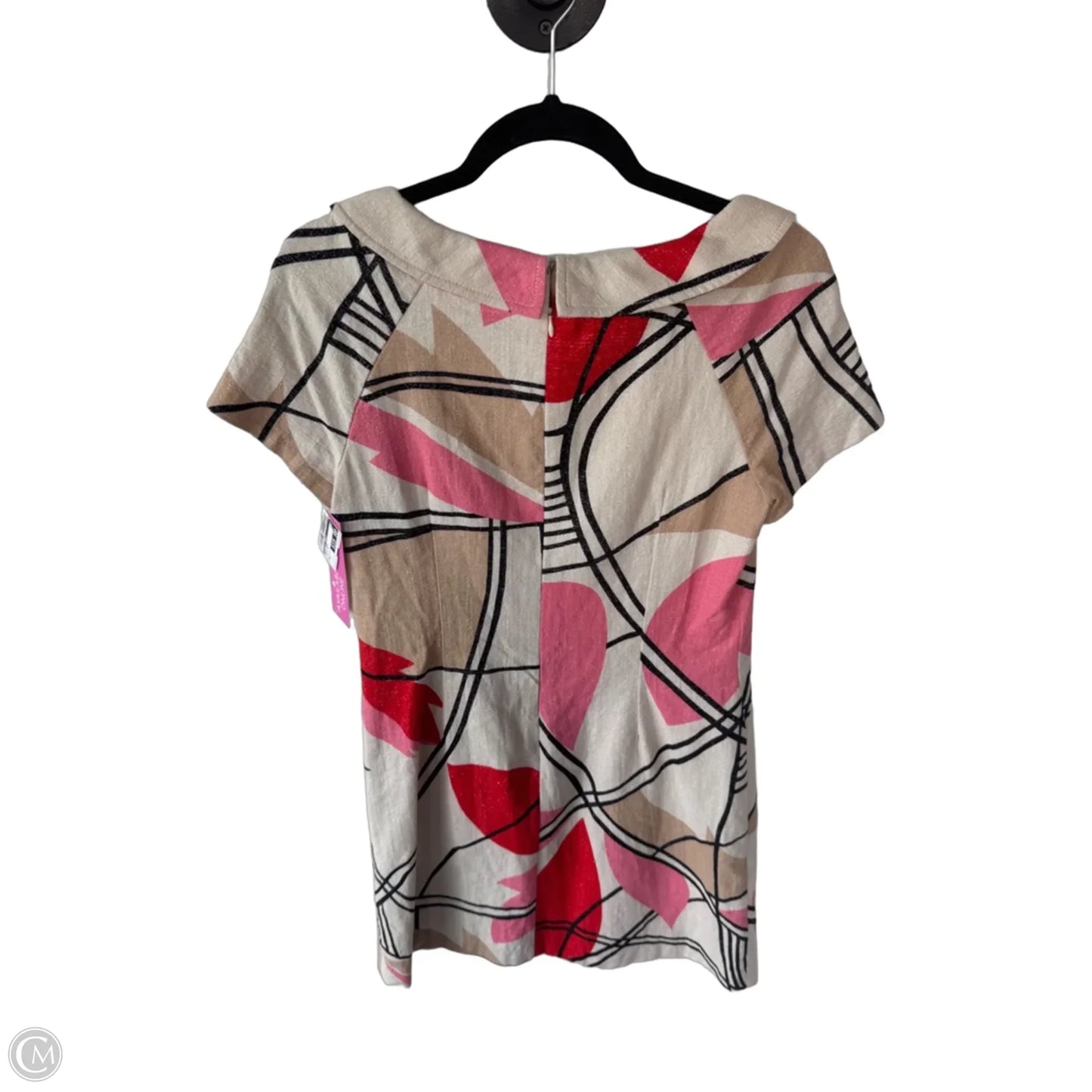 Dress Work By Alberto Makali In Pink & Tan, Size: M