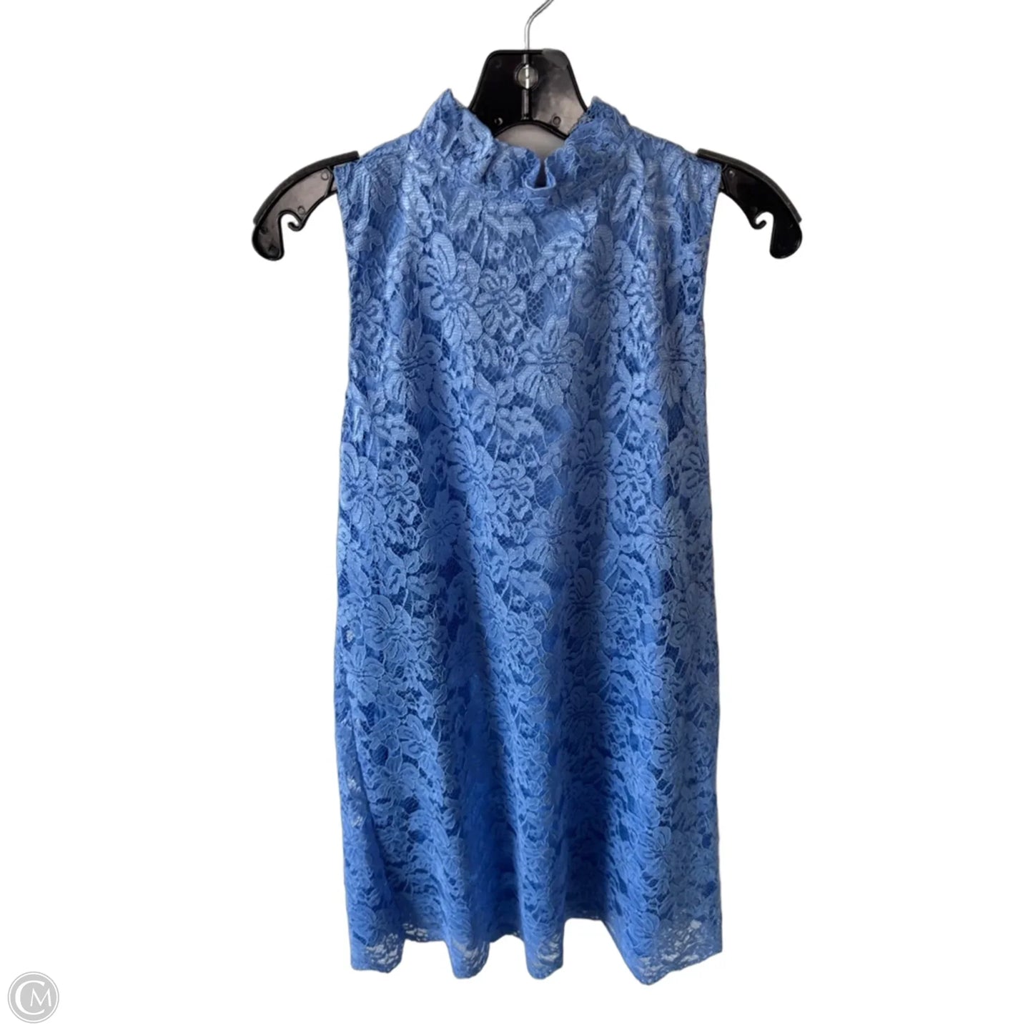 Dress Party Short By Anne Klein In Blue, Size: L
