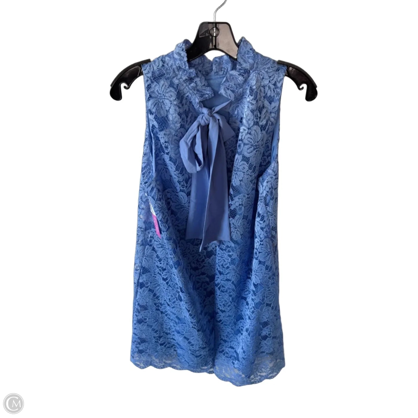 Dress Party Short By Anne Klein In Blue, Size: L
