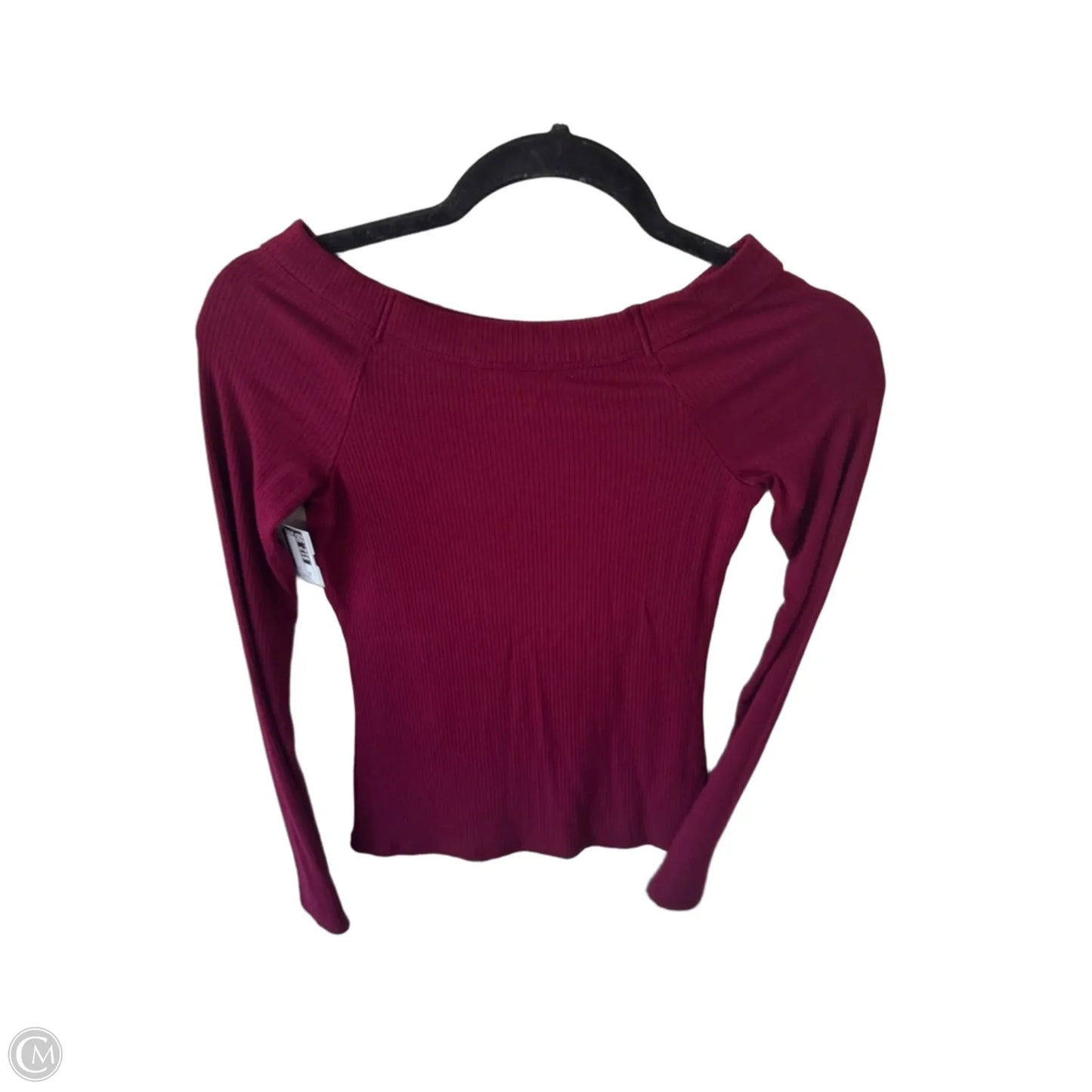 Top Long Sleeve By Loft In Red, Size: Xs