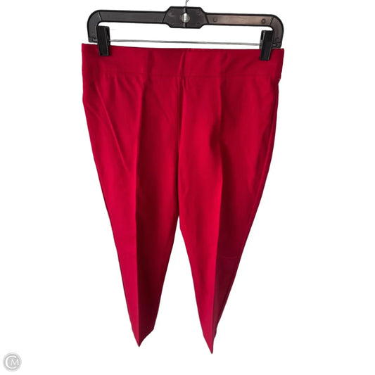 Pants Dress By Talbots In Red, Size: 6p