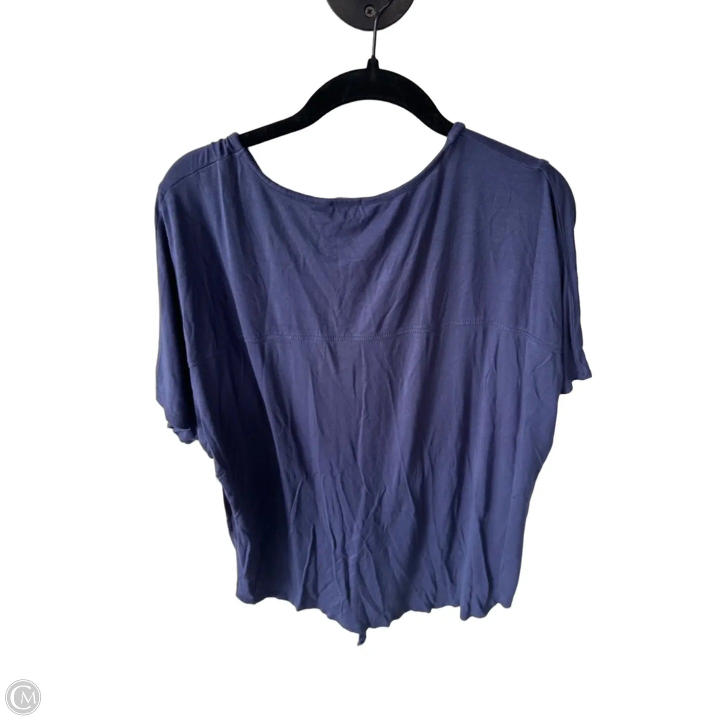 Top Short Sleeve By Chicos In Blue, Size: M